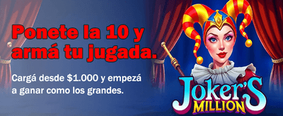 Jugá y ganá en pesos banner